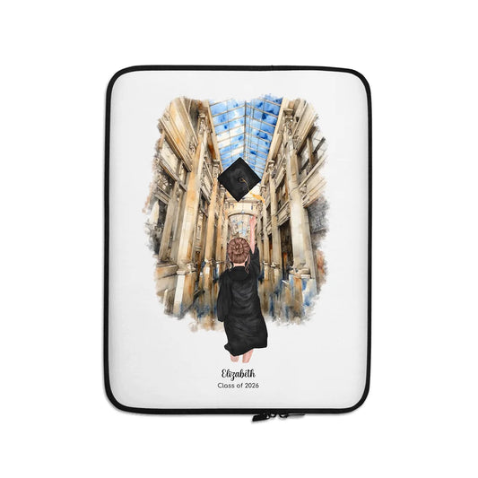 Personalized Graduation Girl – Laptop Sleeve | Nickels Arcade