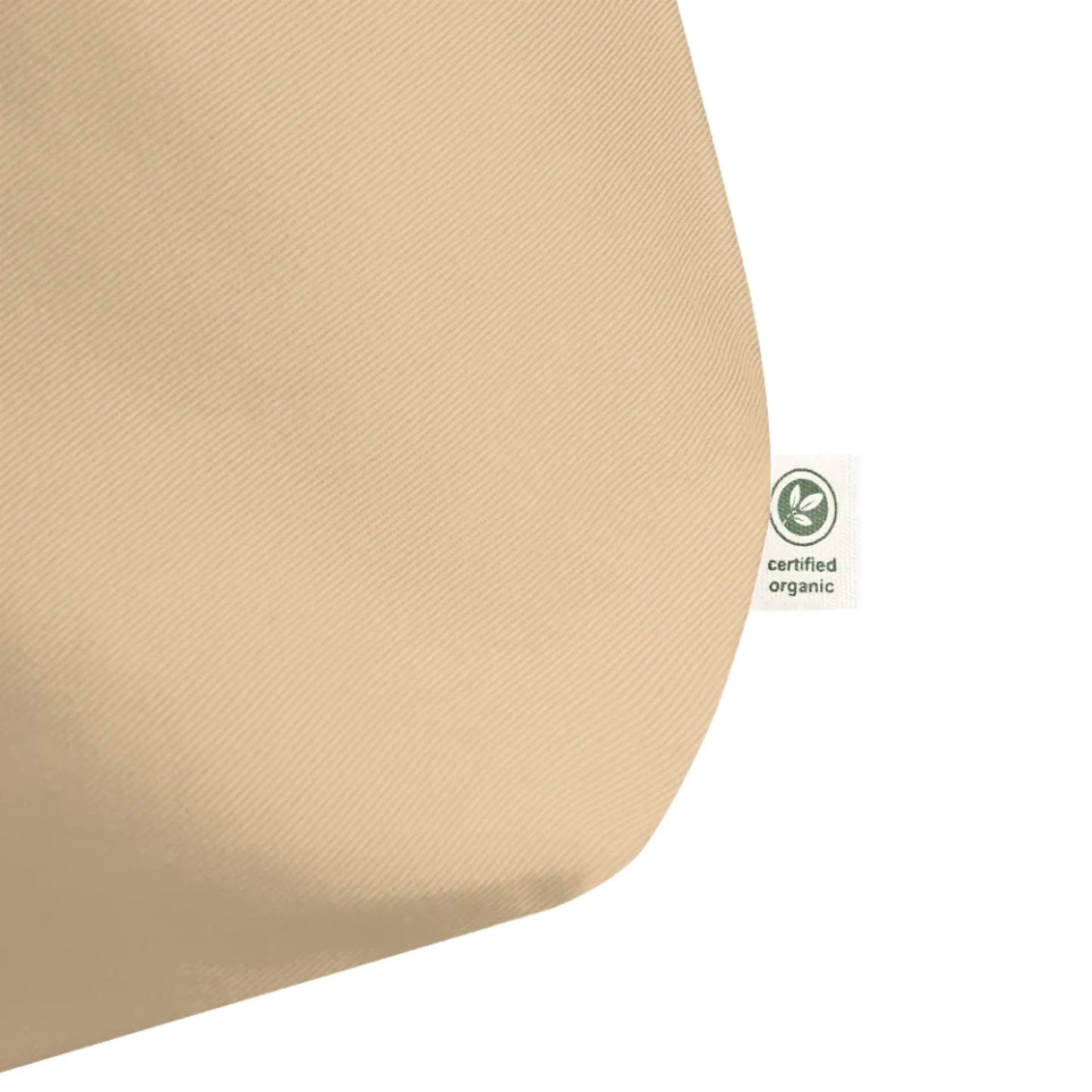 Personalized Large Eco-Friendly Bag certified organic