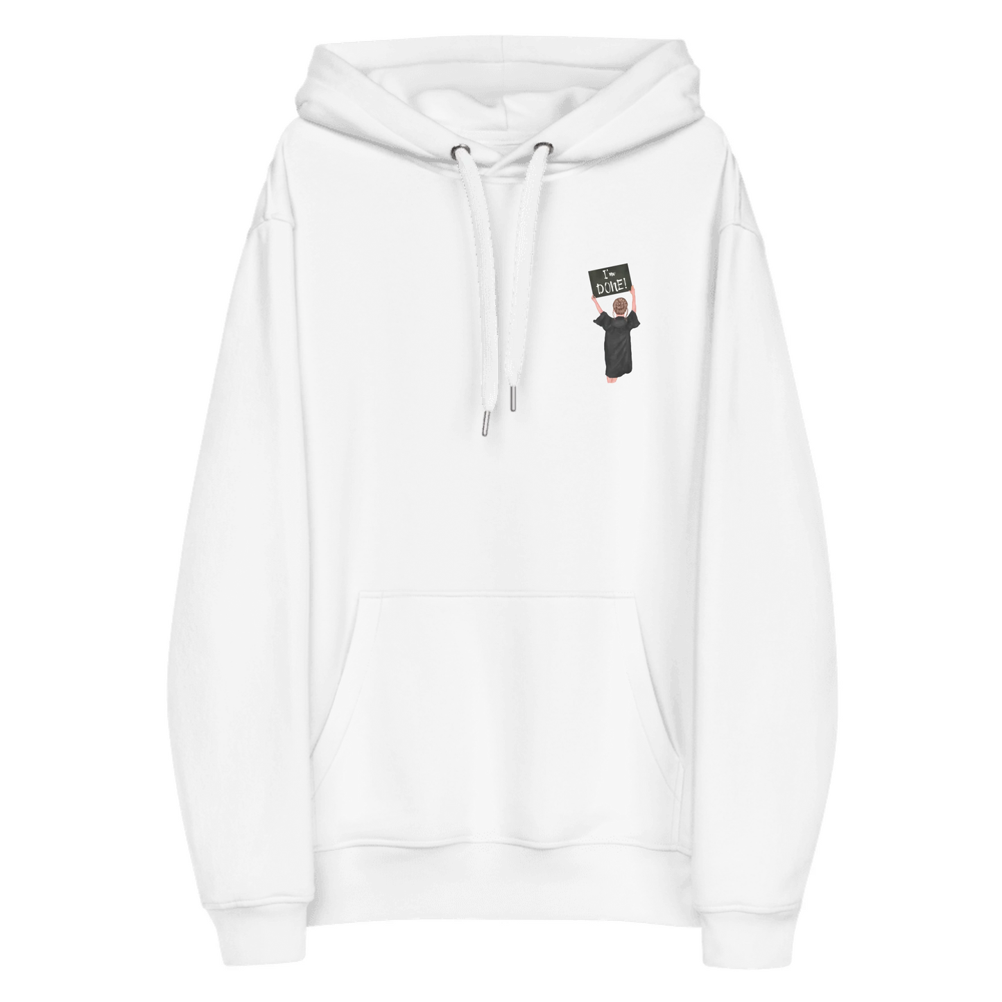 Personalized Graduation Girl – Premium Eco-Friendly Hoodie | Nickels Arcade