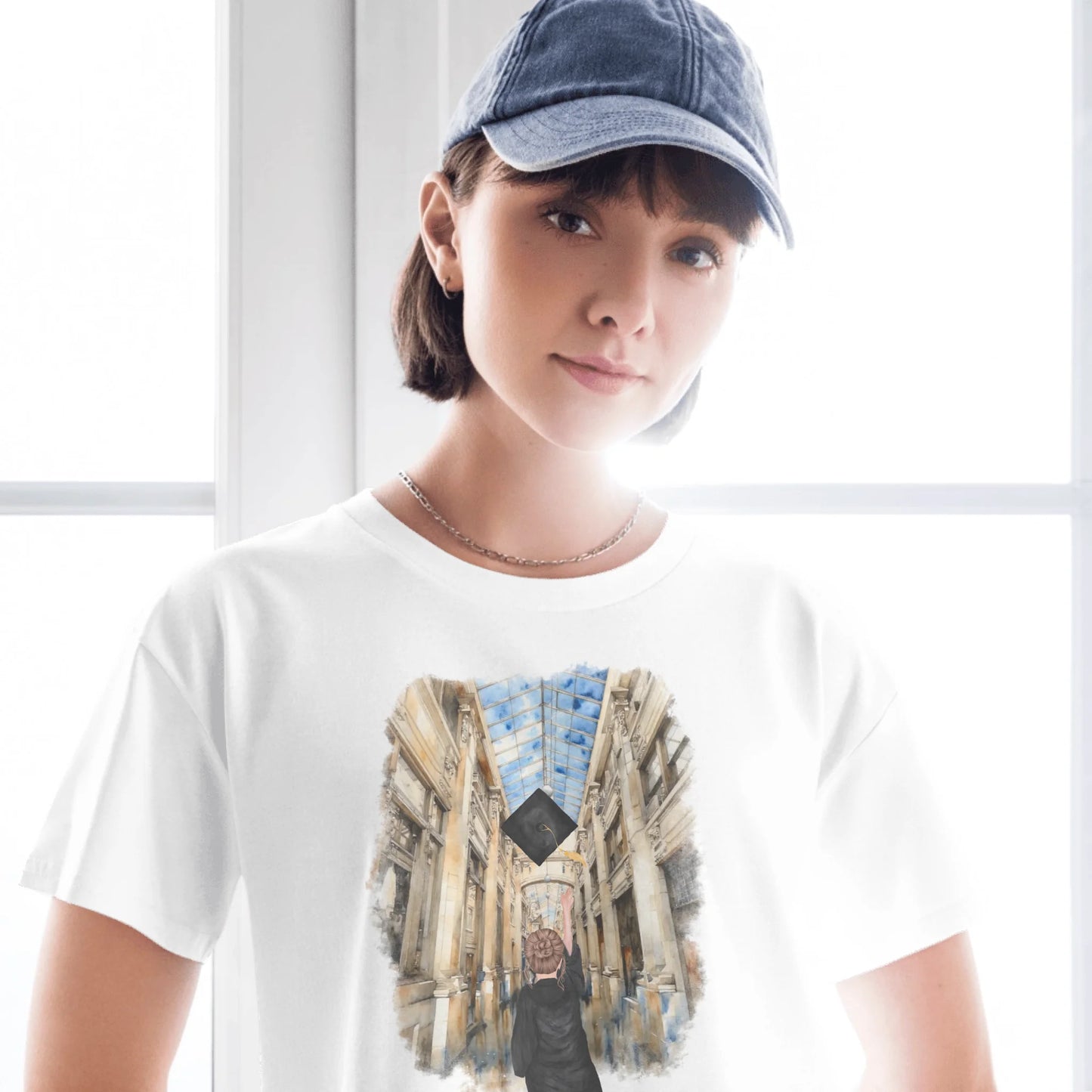 Personalized Graduation Girl – Women's Crop Top | Nickels Arcade