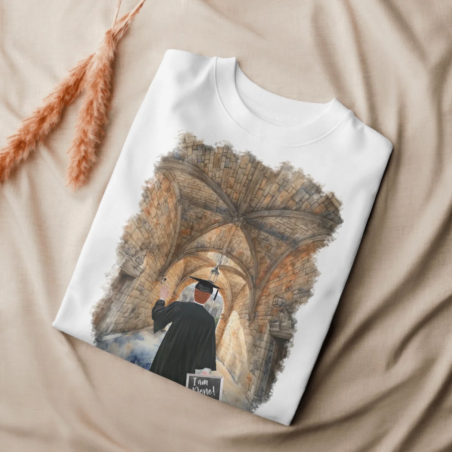 Personalized Graduation Guy – Eco-Friendly Sweatshirt | Central Campus