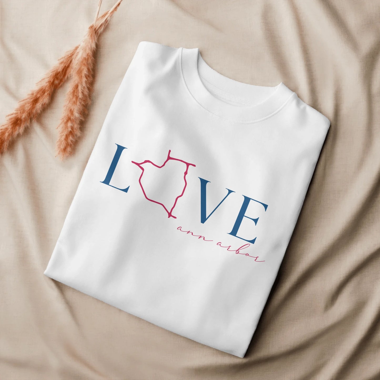 Personalized Love Ann Arbor – Eco-Friendly Sweatshirt