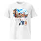 Personalized Couple & Pets – Organic Cotton T-Shirt | Downtown Ann Arbor