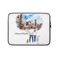 Personalized Couple & Pets – Laptop Sleeve | Downtown Ann Arbor