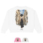 Personalized Graduation Girl – Women's Organic Crew Neck Sweatshirt | Nickels Arcade