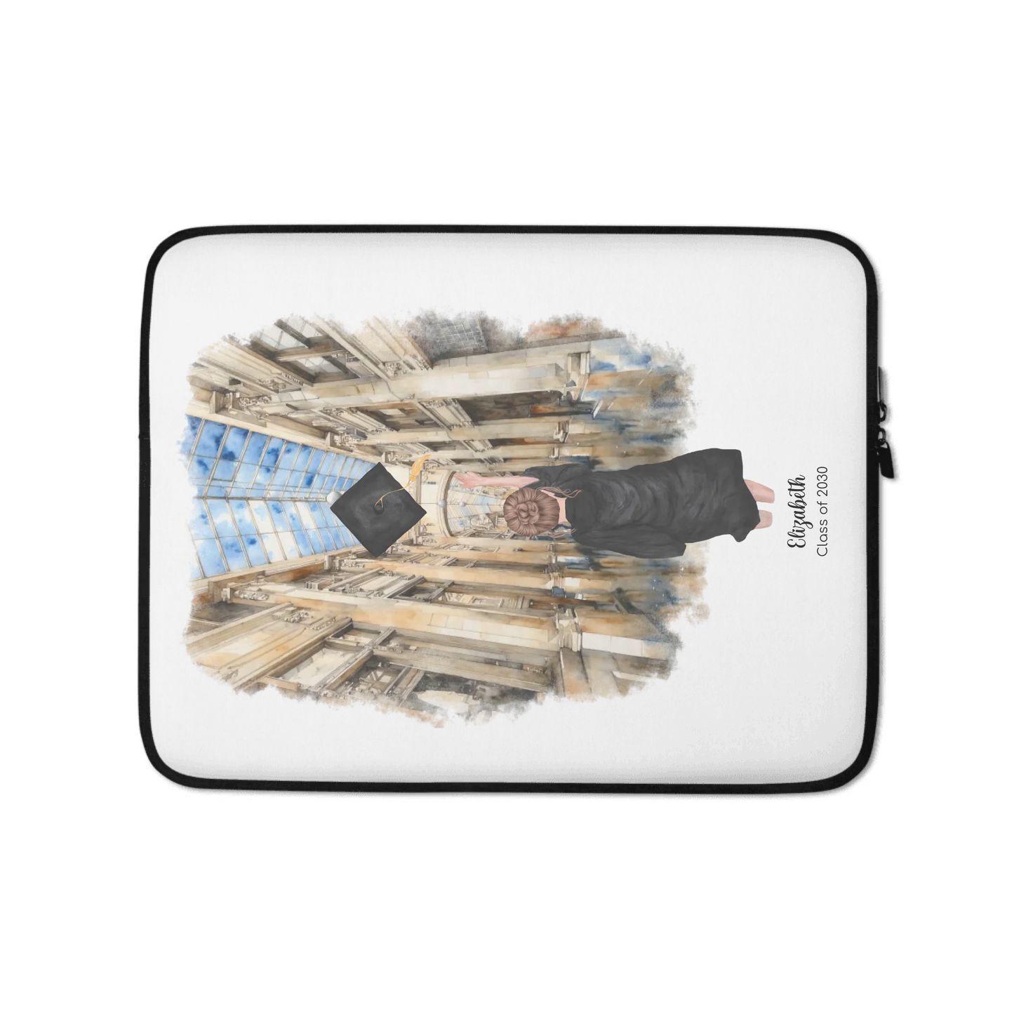 Personalized Graduation Girl – Laptop Sleeve | Nickels Arcade