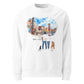 Personalized Couple & Pets – Eco-Friendly Sweatshirt | Downtown Ann Arbor