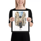 Personalized Graduation Girl – Premium Poster (Matte, Luster, Unframed, Framed) | Nickels Arcade