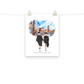Personalized Graduation Best Friends – Premium (Matte, Luster, Unframed, Framed) Poster | Downtown Ann Arbor