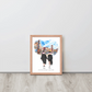 Personalized Graduation Best Friends – Premium (Matte, Luster, Unframed, Framed) Poster | Downtown Ann Arbor