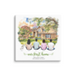Personalized Watercolor Family Home | From Your Photos – Canvas Print