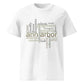 Personalized Ann Arbor Word Art – Organic Cotton T-Shirt