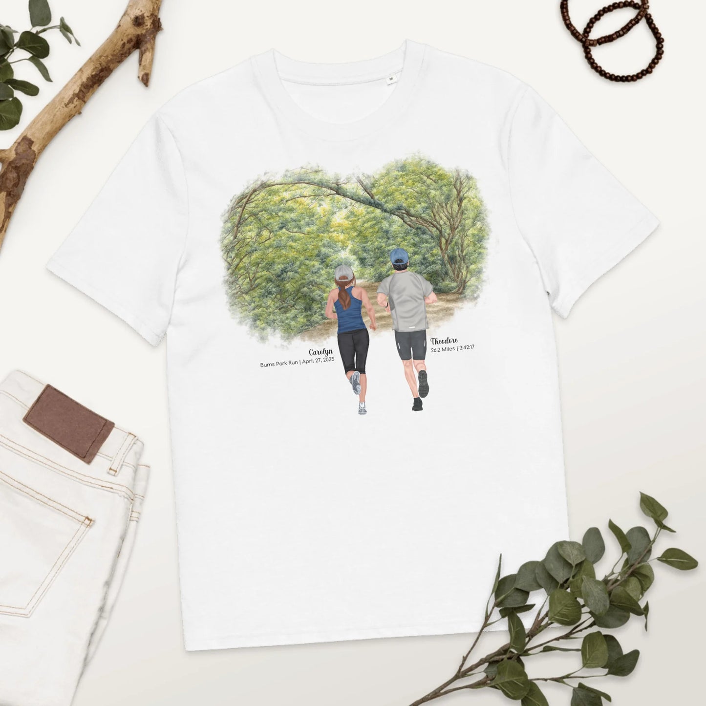 Personalized Runners – Organic Cotton T-Shirt | Gallup Park