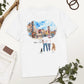Personalized Couple & Pets – Organic Cotton T-Shirt | Downtown Ann Arbor