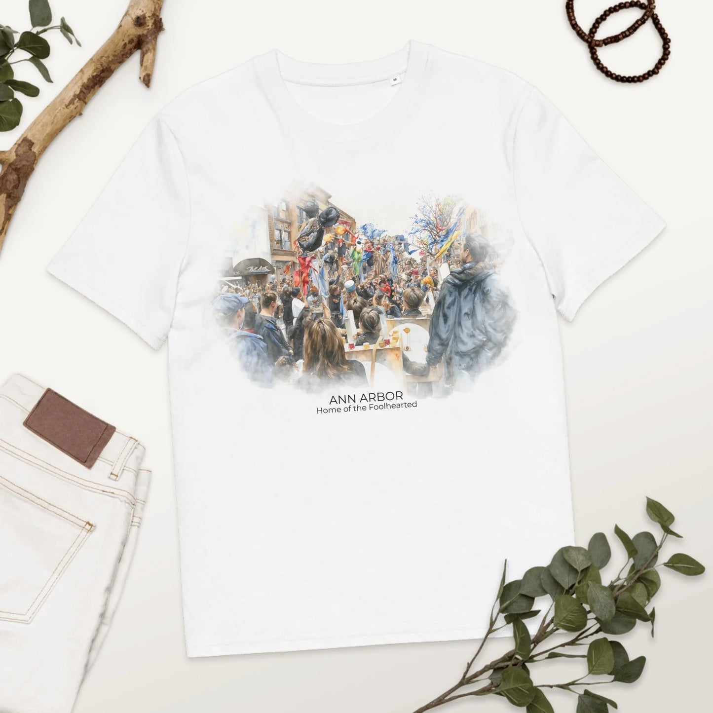 Ann Arbor Art Foolery – Organic Cotton T-Shirt