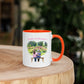 Personalized Mother & Daughter – Mug (Color/White) | Peony Garden