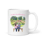 Personalized Mother & Daughter – Mug (Color/White) | Peony Garden