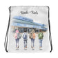 Personalized Book Buddies – Drawstring Bag |  Choose Your Ann Arbor Library