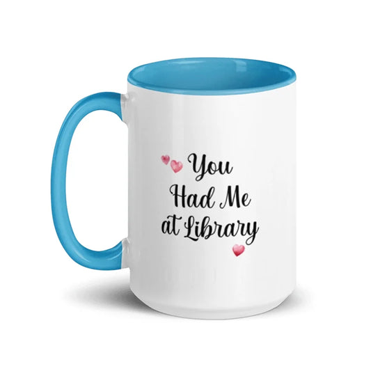Personalized Couple & Pets – Mug (Ceramic/Enamel) | Choose Your Ann Arbor Library