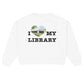 I Love My Library – Women's Organic Crew Neck Sweatshirt & T-Shirts | Choose Your Ann Arbor Library