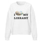 I Love My Library – Women's Organic Crew Neck Sweatshirt & T-Shirts | Choose Your Ann Arbor Library