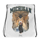 Personalized Michigan Graduation Girl – Drawstring Bag | Central Campus
