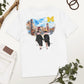 Personalized Michigan Graduation Best Friends – Organic Cotton T-Shirt | Downtown Ann Arbor