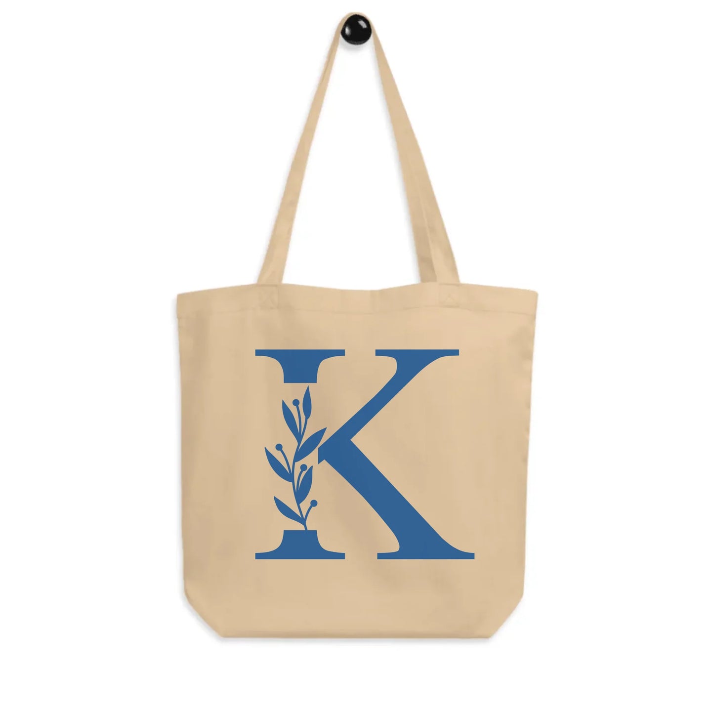 Personalized Initial – Eco-Friendly Tote Bag | Custom Monogram Letter