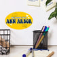 My Heart is in Ann Arbor – Die-Cut Magnets